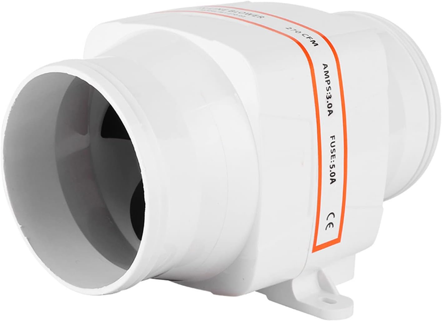 GIFTER In-Line Bilge Air Blower Mute Ventilation Fan with High Airflow Efficient Marine Engine for Yacht RV