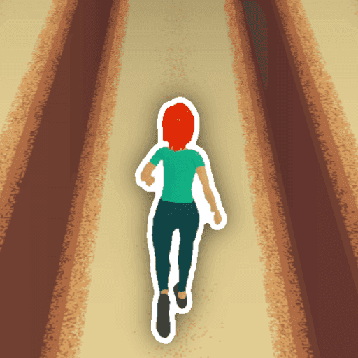 3D Runner Track star