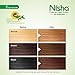 Nisha Creme Permanent Hair Color 100 percent Gray Coverage Hair Dye Easy to Apply Long Lasting Hair Colouring For Ultra Soft Deep Shine Conditioning With Natural Herbs Pack of 3 (Golden Blonde)