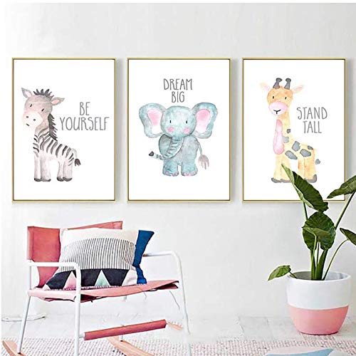 Peintures sur toile éléphant pour créer un salon chaleureux et accueillant