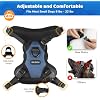 Bark Control Training Vest for Small Dogs - Rechargeable No Barking Device for Dogs - Bark Deterrent with 5 Sensitivity Levels, Adjustable Straps, D-Ring - No False Alarms or Throat Prongs