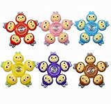 KIDSZONE Anti-Stress Fidget Spinner - Fun & Durable Spinner Toy with Favourite Characters for Kids & Adults - Stress Relief, Focus, & Relaxation Toy for All Ages (Assorted Color)