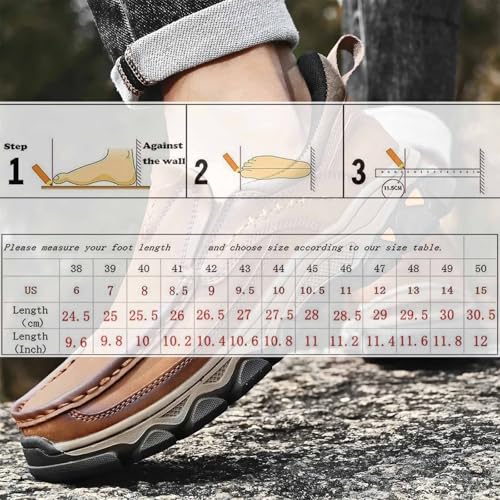 Enjerr Orthopedic Shoes Men, 2025 Enjerr Comfortable Loafers with Arch Support, Hands-Free, Non Slip, Casual Walking Shoes2