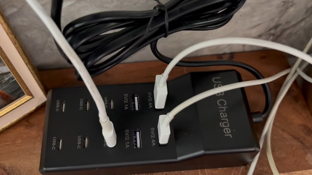 Amazon.com: USB C Charger Block 10-Port USB-C Charging Station 6 USBC Ports  & 4 USB-A Ports Total 50W USB Power Strip for Multi Devices for iPhone 16  17 15 14 13 12