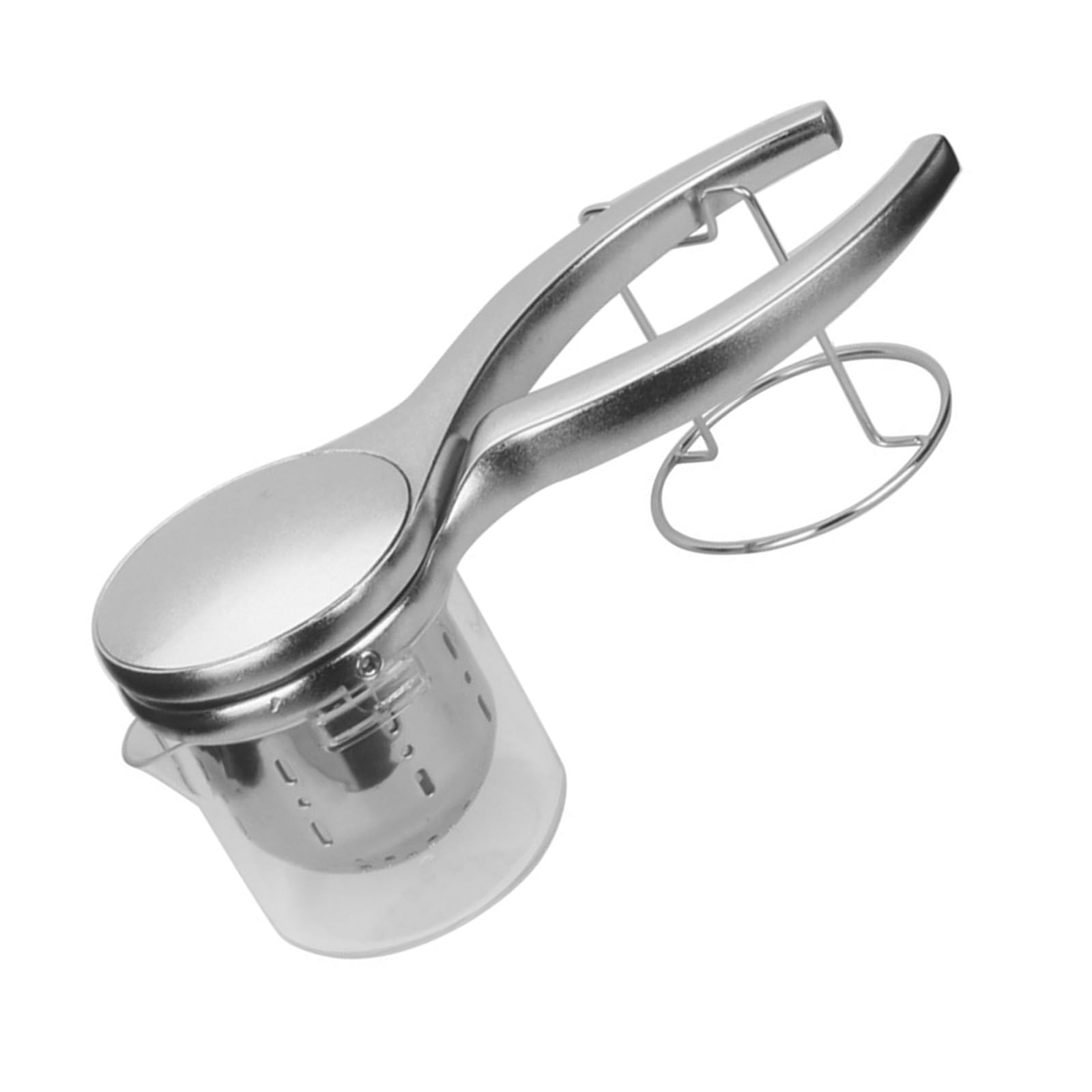 Kalttoy Portable Juicing Tool Manual Citrus Press Stainless Steel Texture Beverage Tool Fruit Press Lemon Squeezer for Kitchen Stainless Steel Juicing