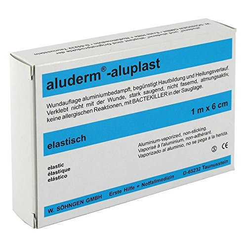 ALUDERM aluplast Wundverb.Pfl.6 cmx1 m elast. 1 St