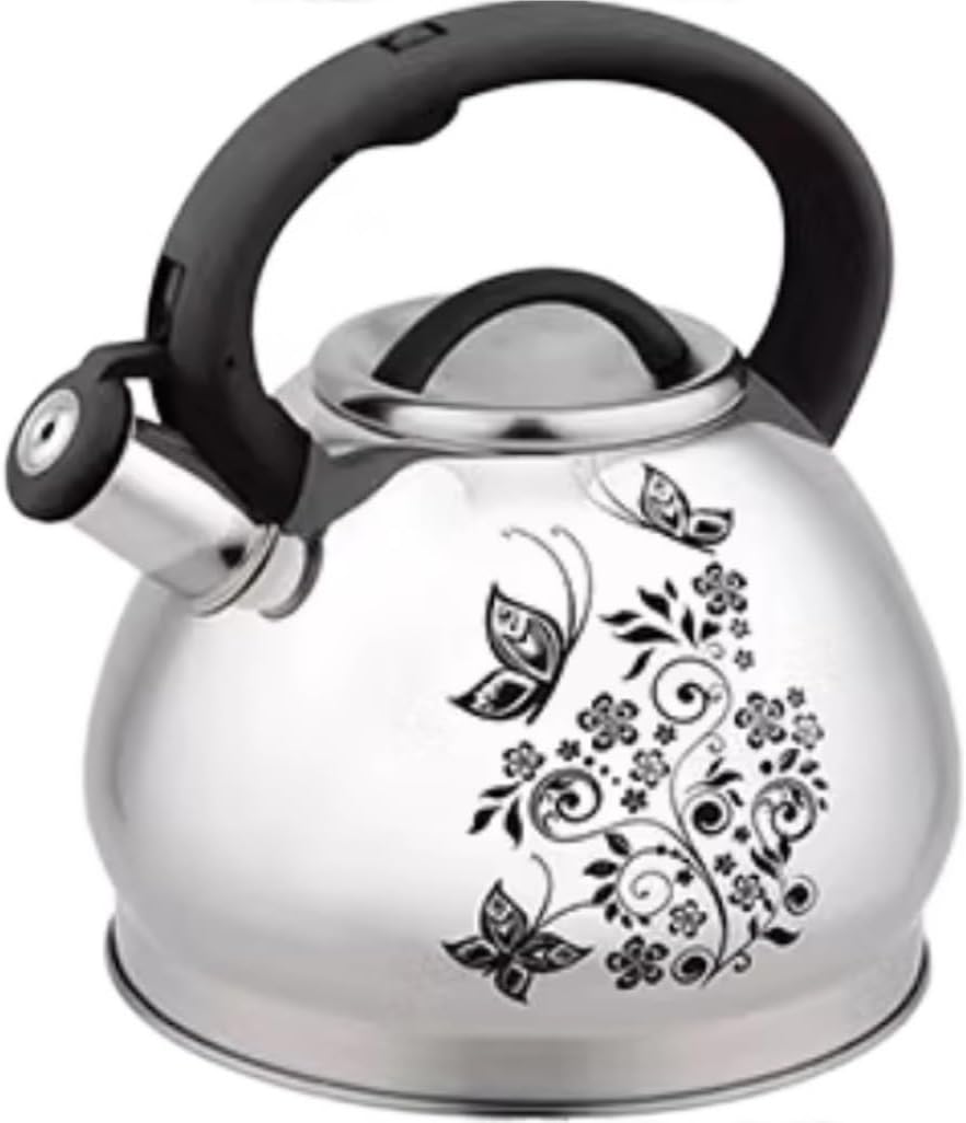 Tea Kettle Stovetop Whistling Tea Kettle 3L Stainless Steel