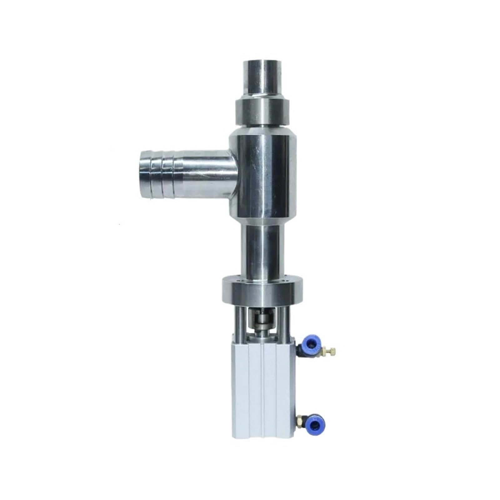 Pistolet de remplissage pneumatique DN25 à raccord double DN16 métallique