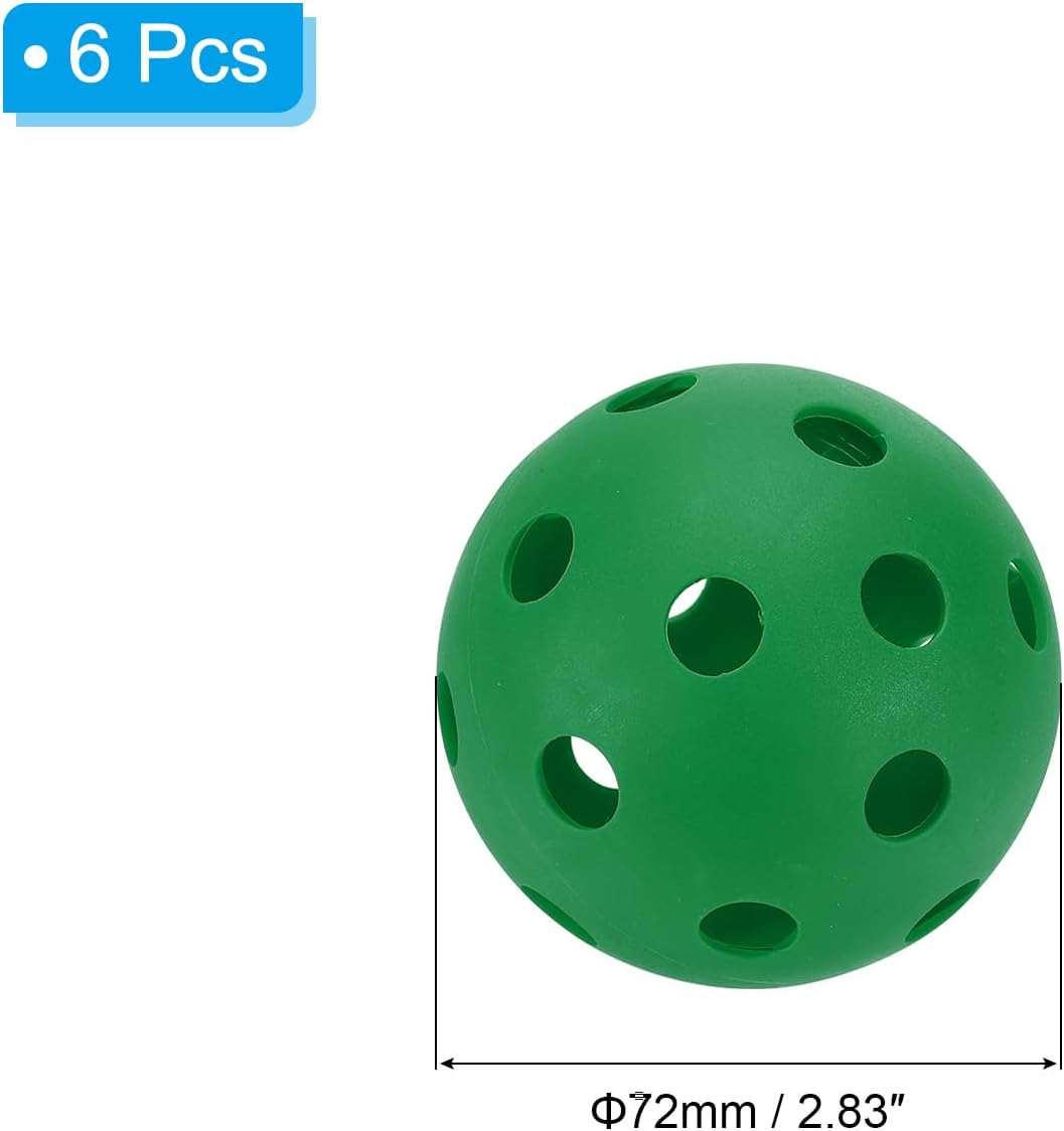 PATIKIL Golf Practice Balls, Limited Flight Plastic Golf Training Balls Golf Balls for Driving Range Pet Play