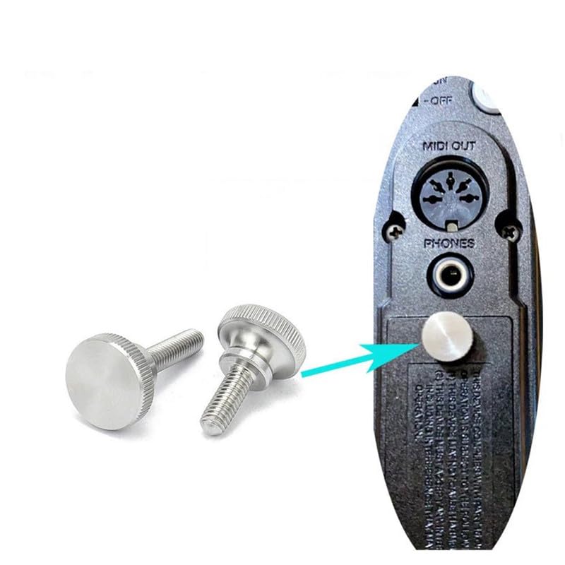QUARKZMAN 6 Stück M4 X 16mm Flache Rändelkopf Rä Produktbild-Vorschau 7