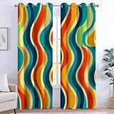 【Einfache Montage mit stilvollem Design für Schiebevorhänge】 Jede Packung enthält 2 Paneele. Jedes Paneel hat die Maße von 110 x 215 cm (B x H), sodass die Gesamtdimensionen 220 x 215 cm (B x H) betragen. Die Ösen mit einem Innendurchmesser von 4 cm passen auf alle gängigen Gardinenstangen. Einfach aufhängen und sofort für eine elegante Raumgestaltung mit unseren Vorhängen sorgen