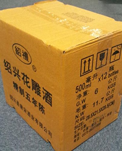 绍兴酒五年陳花雕1ケース12瓶 宝酒造 紹興酒塔牌 花彫陳五年 600ml 瓶 中国 | 酒類の総合専門