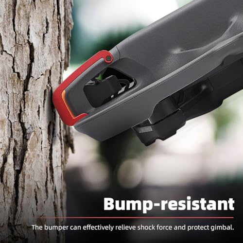 Image of Arzroic Gimbal Bumper /Guard for DJI Avata 2 Accessories, Gimbal and Camera Lens Protector for DJI Avata 2, Red