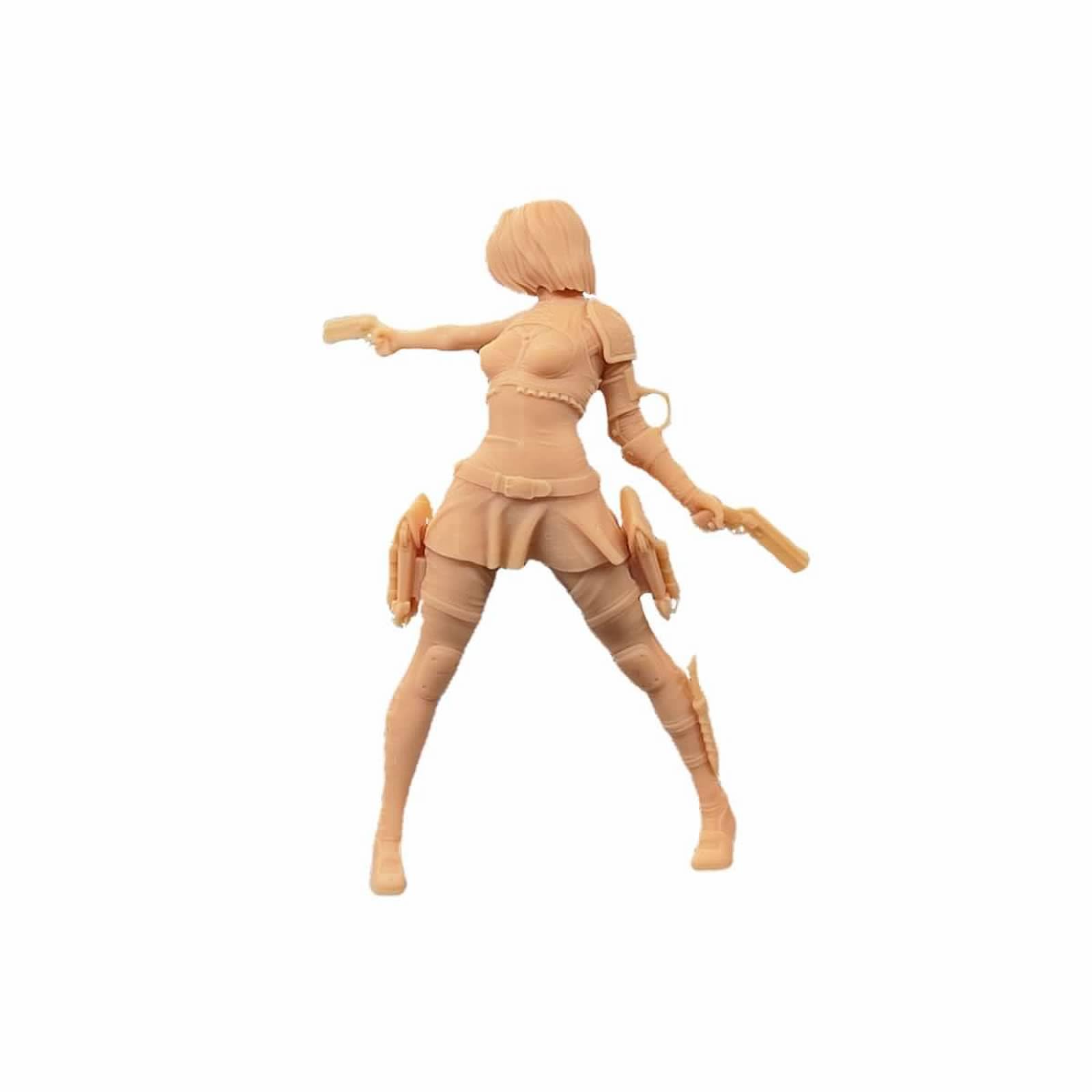 Amazon.co.jp: ZEDACAKAI (8個) 1/24 フィギュア銃で立っている男女