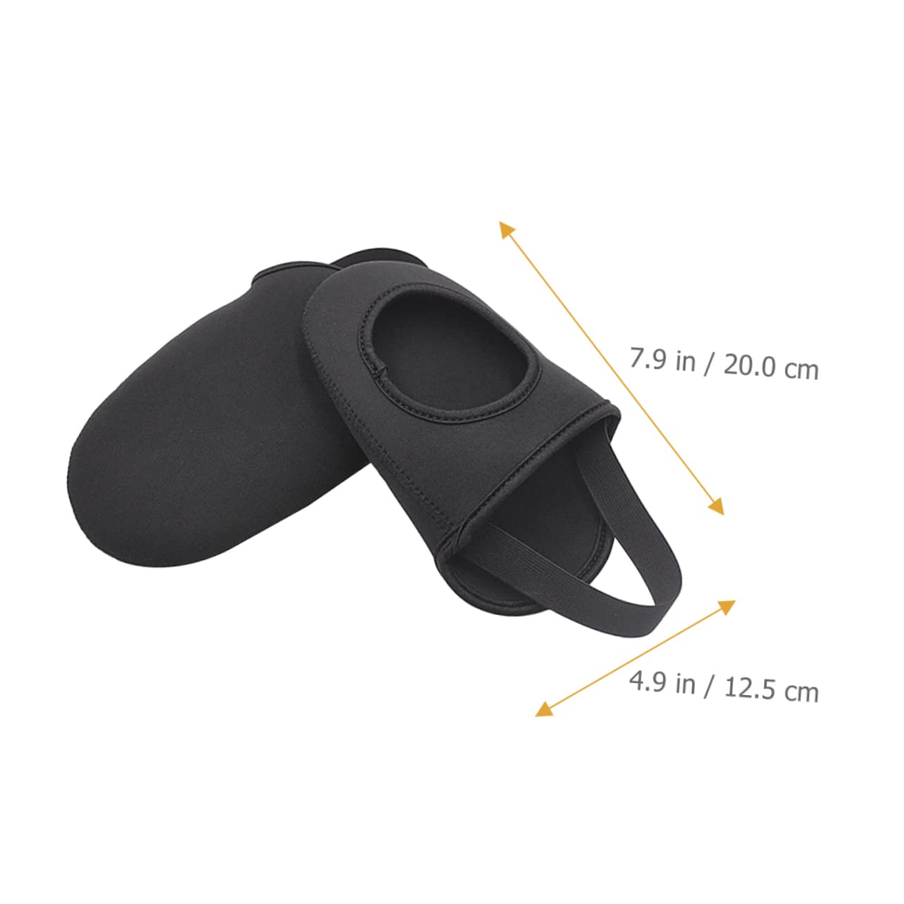 Kisangel Lot De 5 Paires De Couvre-Chaussures Thermiques pour Vélo Coupe-Vent Et Antidérapants pour Le Cyclisme Et Le VTT