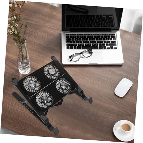Soporte portátil ajustable para laptop Veemoon con ventilación miniatura 6