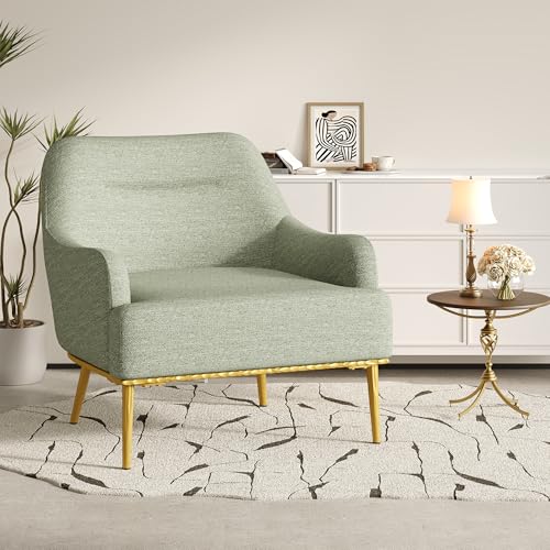 Sillón Plegable Chenille Verde miniatura 4