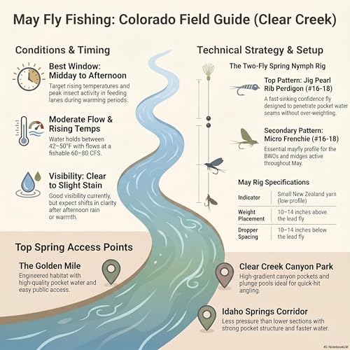 Clear Creek Angling: Pre-Runoff May Fishing Strategy
