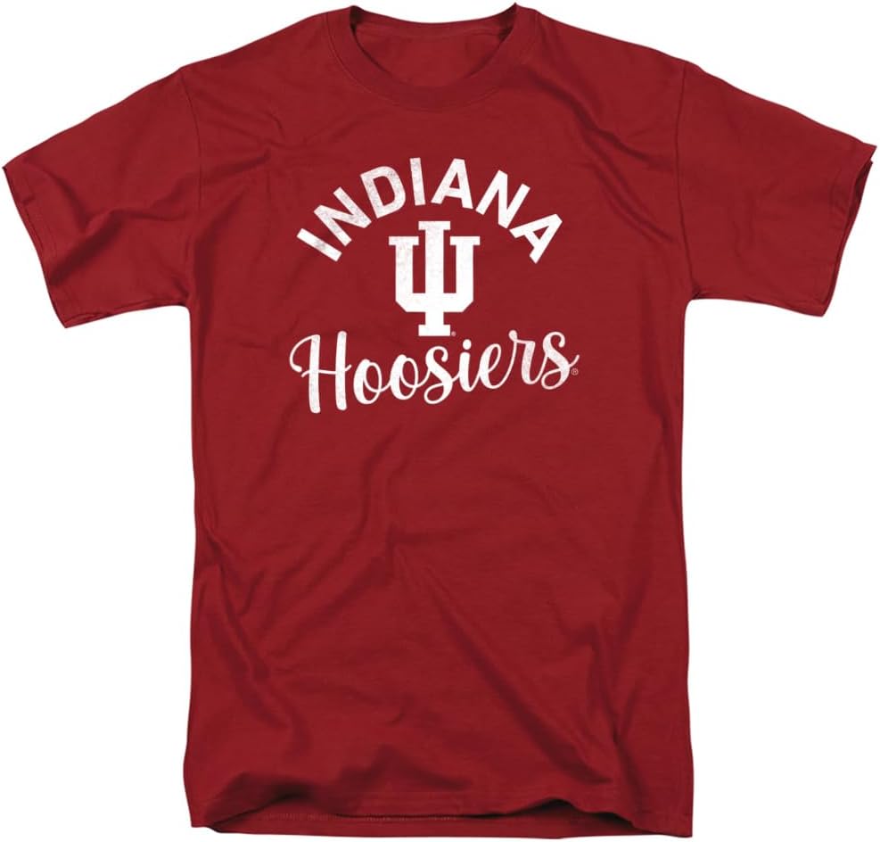 Indiana University Official Hoosiers Unisex Adult T Shirt