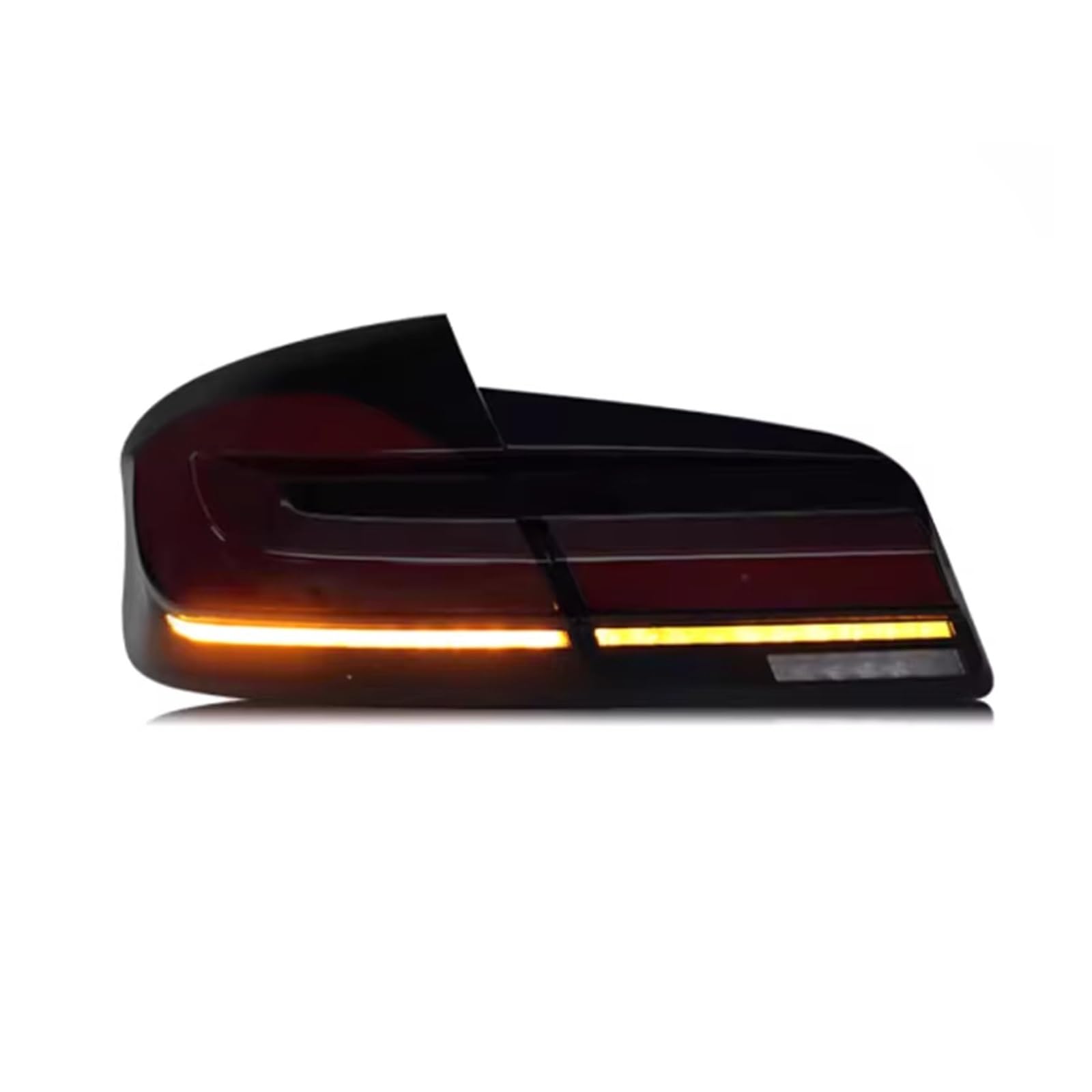 traseras Para serie 5 F10 luces traseras 2011-2017 LED de coche a través la lámpara trasera información dinámica señales giro accesorios para automóviles Luces de freno