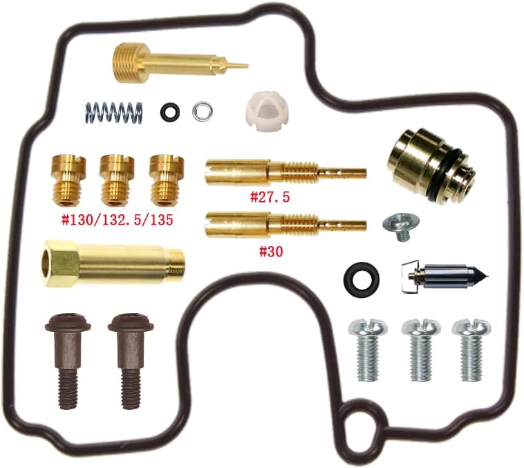 VL800 Carburetor Repair Kit 2001-2005 VL 800 motorcycle part carburetor rebuild kit gasket (repair kit,aircut,plunger)