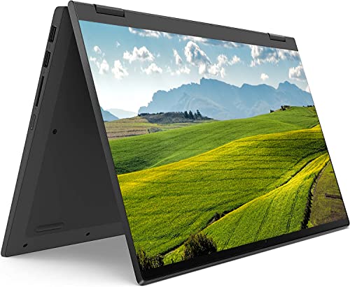 Image of Lenovo 2023 Flex 14 inch 2-in-1 Convertible FHD IPS Touchscreen Laptop, Intel i3-1115G4 Processor Up to 4.10GHz, 4GB Ram, 256GB SSD, HDMI, Super-Fast 6th Gen WiFi, Windows 11, Dale Grey (Renewed)
