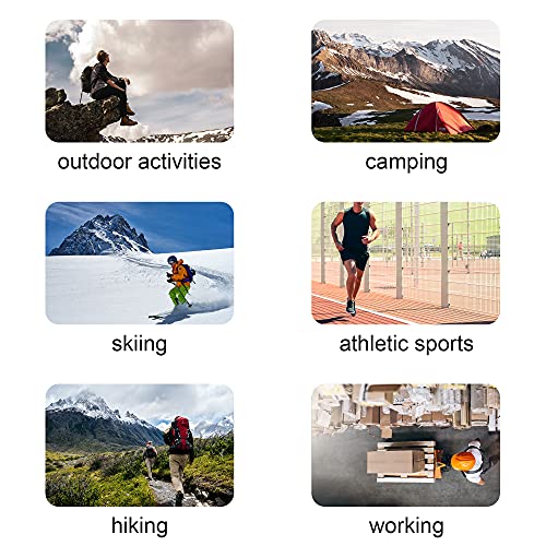 Gkx Men's 10 Pairs Cotton Athletic Moisture Control Heavy Duty Work Boot Cushion Crew Socks(Black 10P) #TOP6