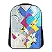 Four Season Art Graffiti Sac à dos pour garçons et filles Résistant à l'eau Sac à dos léger Sac à dos d'école maternelle Sac à dos de camping Sac à bandoulière
