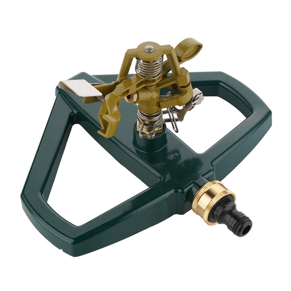 Ctrlzs Impact Sprinkler With Base Circular Sprinkler With Sprinkler Head Garden Hose Sprinklers System For Lawn Yard Garden