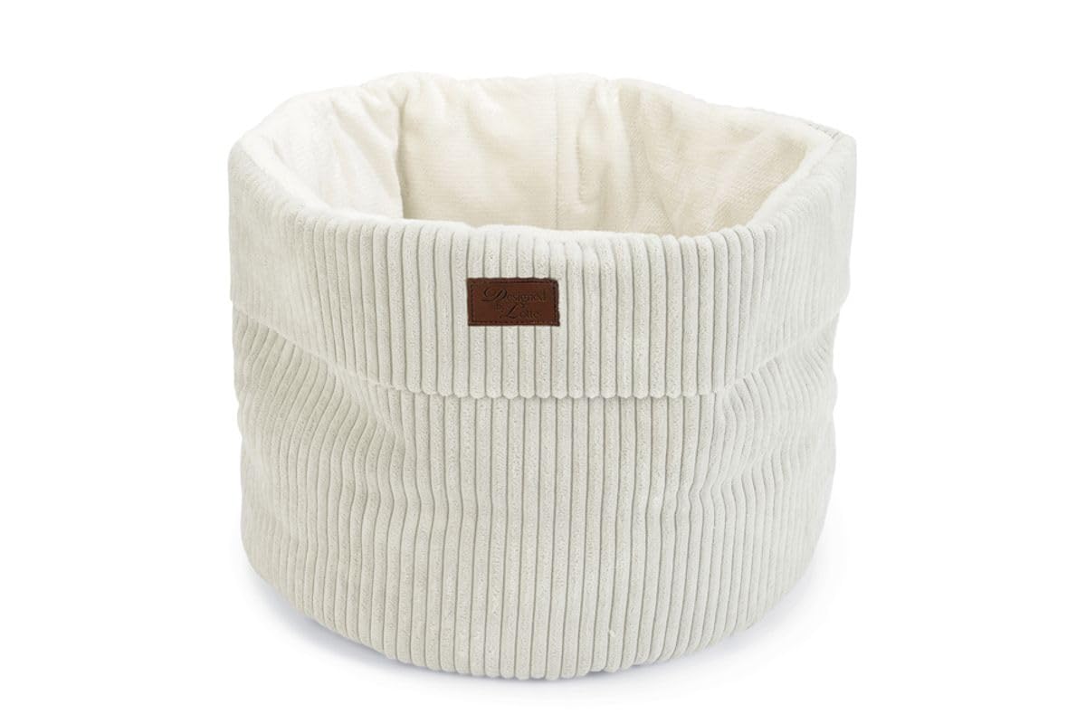 Designed by Lotte Ribbed - Katzenbett - Hellgrau - 50x50x35 cm