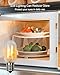 2 Pcs Microwave Light Bulbs Fit for GE Ovens and Microwaves, Appliance Bulb Replace 10692, T7 E17 110V-130V