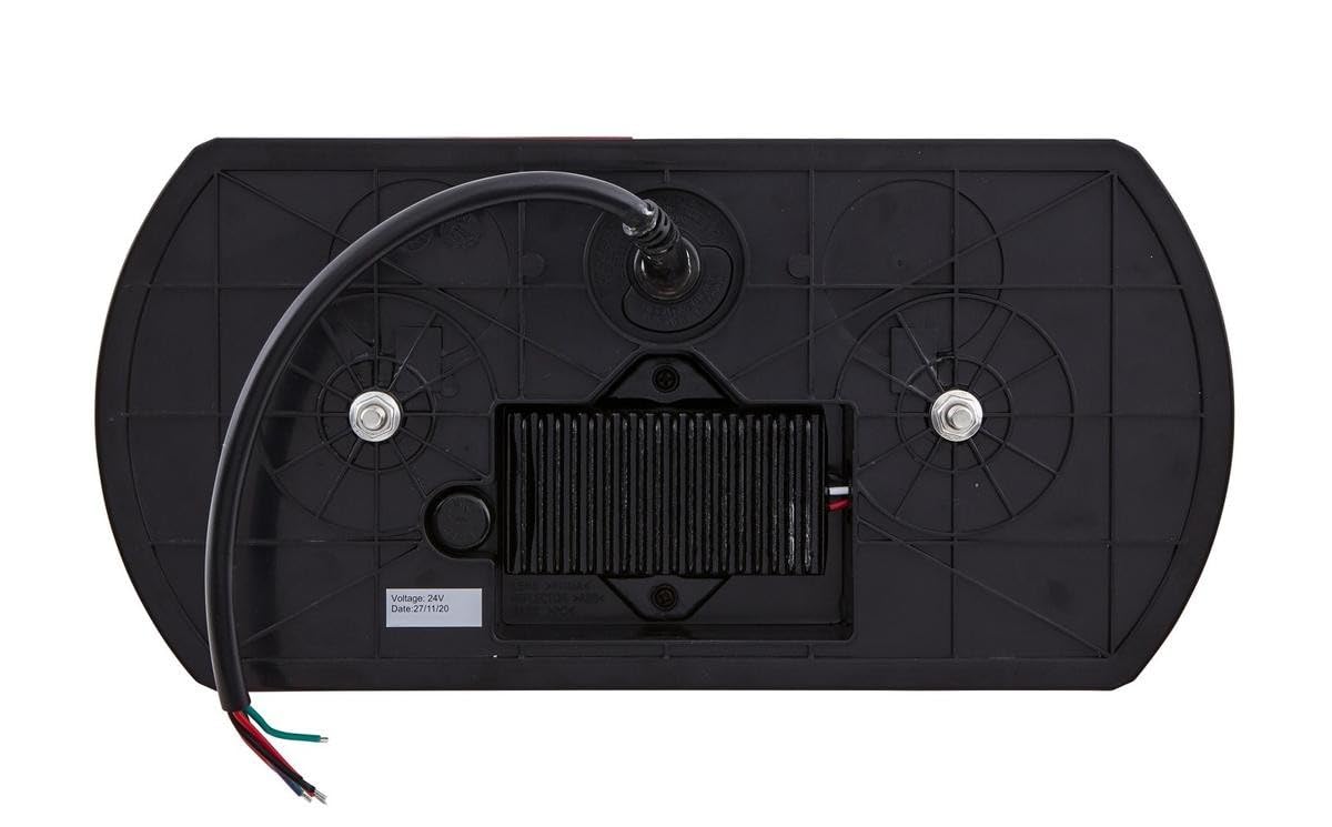 HELLA VALUEFIT 2VP 357 016-111 Heckleuchte - LED - 24V - Anbau/geschraubt - Lichtscheibenfarbe: mehrfarbig - Stecker: offene Kabelenden - links - Menge: 1