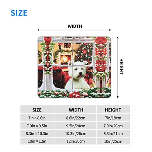 Tapis de souris de Noël pour ordinateur portable antidérapant et imperméable - 7