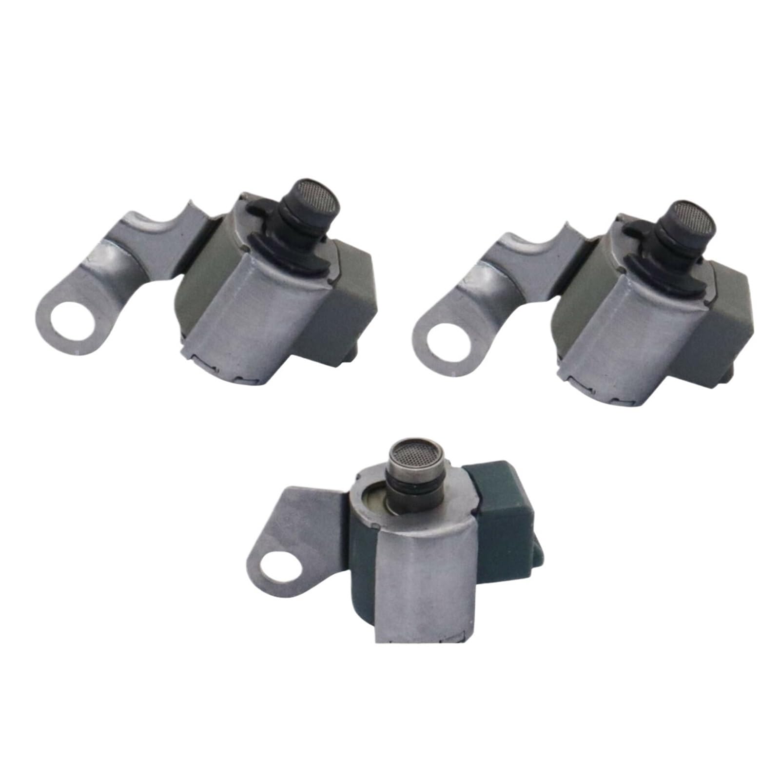 VKvmNYlxx A340 AW4 Transmission Solenoid Kit 3PCS Shift TCC Automatic Replacement