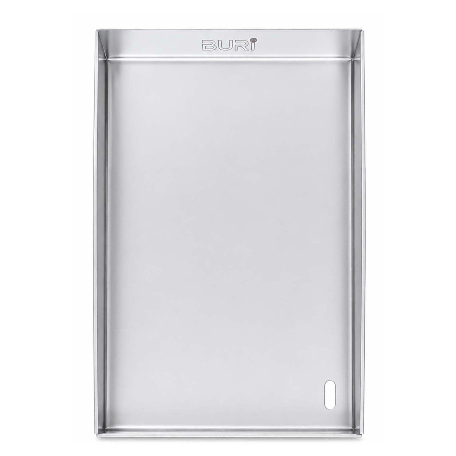 Plancha zestaw 2 szt. 30 x 20 cm, z odpływem tłuszczu, kompatybilny z Grillfürst G401G