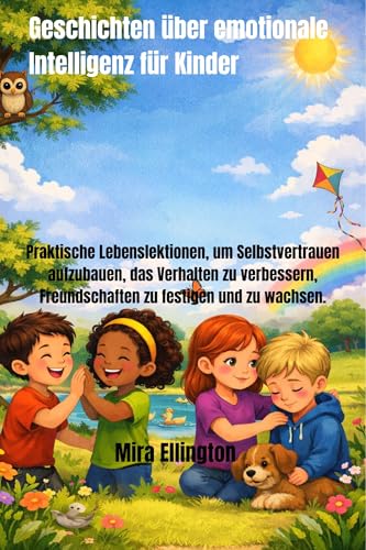 Geschichten über emotionale Intelligenz für Kinder: Praktische Lebenslektionen, um Selbstvertrauen aufzubauen, das Verhalten zu verbessern, Freundschaften zu festigen und zu wachsen.