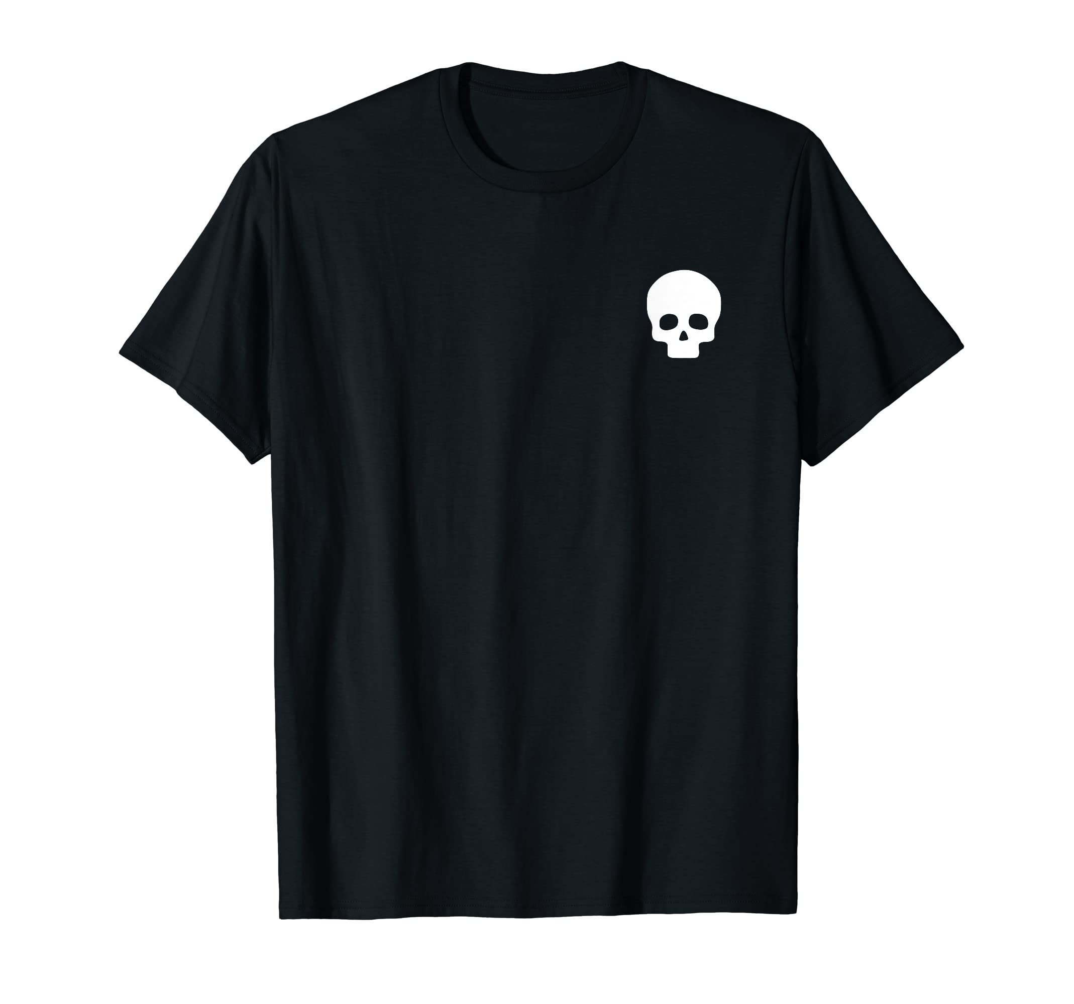 Skull EnthusiastSimple Skull Design Classic Look For Skull Lovers T-ShirtOEKO-TEX STANDARD 100