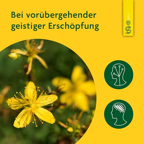 Schoenenberger - Johanniskraut naturreiner Heilpflanzensaft - 1x 200 ml Glasflasche - natürliches Mittel zur Beruhigung und Stressreduktion - freiverkäufliches Arzneimittel
