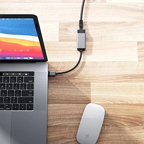 EASWEL USB3.1 USB-C Type-C to RJ45 Ethernet LAN Adapter for Motorola Moto Z2 Force/Z2