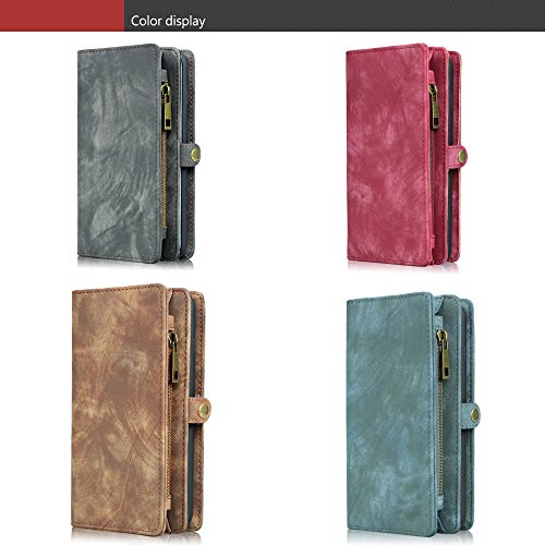 Docooler Para o iPhone 6 6 s 6 p 6 sp 7 8 7 p 8 p x multifunções Ziper wallet ímã protetor phone cas