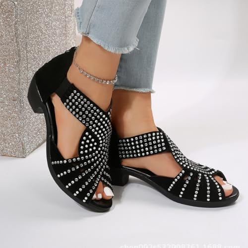 Glowstep Orthopedic Sandals for Women, Low Heel Cut-Out, Comfortable Sports Slippers - Arch Support, Non-Slip Shoes4