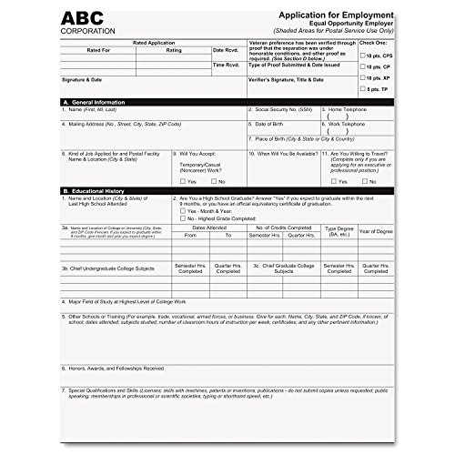 PM Company Digital Carbonless Paper, 8.5x11', 1 Ply, 500SH/PK, White (PMC59103)