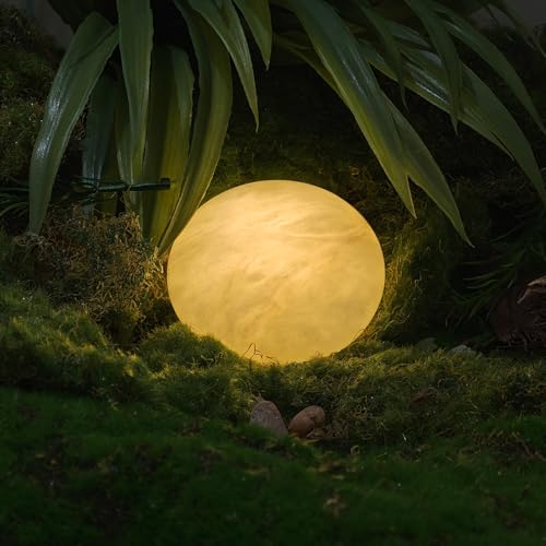 Image of Mable Textured LED Night Light, 16 Million RGBW Colors Egg Light, 3000K Warm White, USB Rechargeable Ambient Lamp for Kids Room, Bedroom, Camping, Present