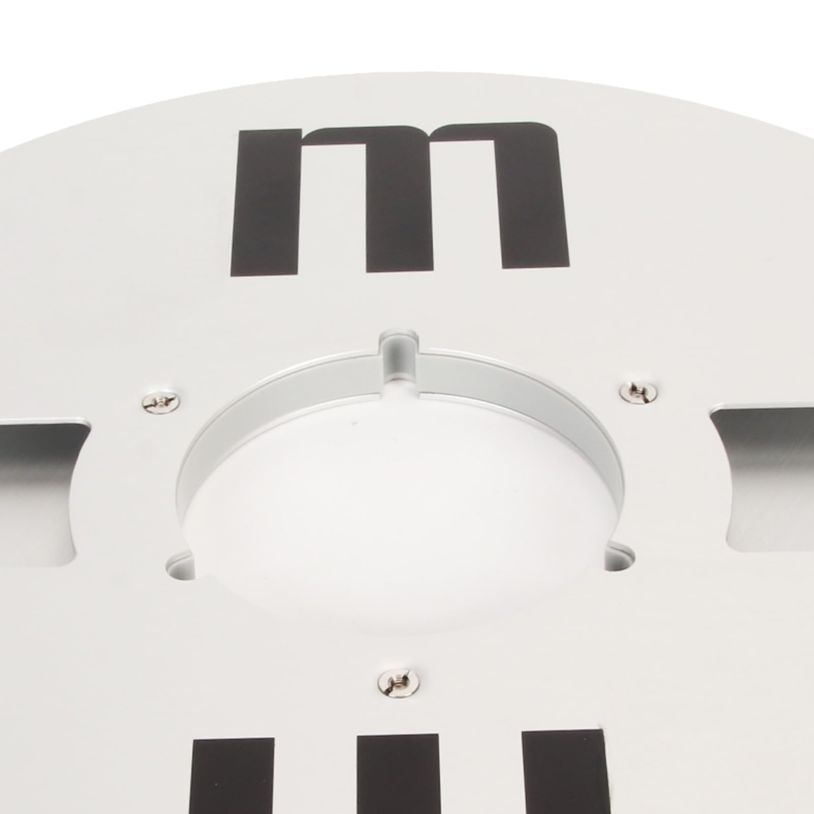 Aufwickelspule, 1/4 10 Zoll Leere Bandspule, Universelles Offenes Bandspulen-Tonband-Leerspulen-Öffnungsmaschinenteil aus Aluminiumlegierung für Reel-to-Reel-Kassettenspieler