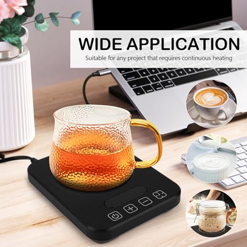 Ysislybin Sauerteigstarterwärmer, 36W Sauerteig Wärmer mit 20-38 ° C Präzise Temperaturregelung 12,4 x 15,5 cm Hefegärungsthermostat mit 12-Stunden-Timer und Automatische EIN-/Ausschaltfunktion