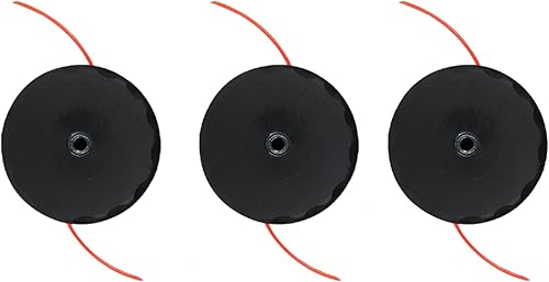 Paquete de 3 cabezales de repuesto para Echo Speed Feed 400 SRM2100 SRM225 SRM200 SRM230 SRM250 SRM265 SRM266 SRM280 para recortadora Shiandaiwa
