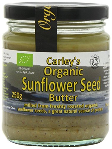 Carley's Organic Sunflower Roasted Seed Butter 250 g (Pack of 1)