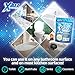 X-ALL Foaming Toilet Cleaner, Self-Activating Powder for Deep Cleaning, Fights Stains, Limescale and Mineral-Buildup