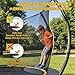 Mersco Trampoline Outdoor 10FT Gray,
