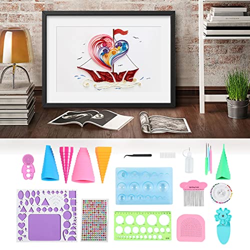 Kit de quilling de papel completo para evitar errores en tus proyectos DIY 7